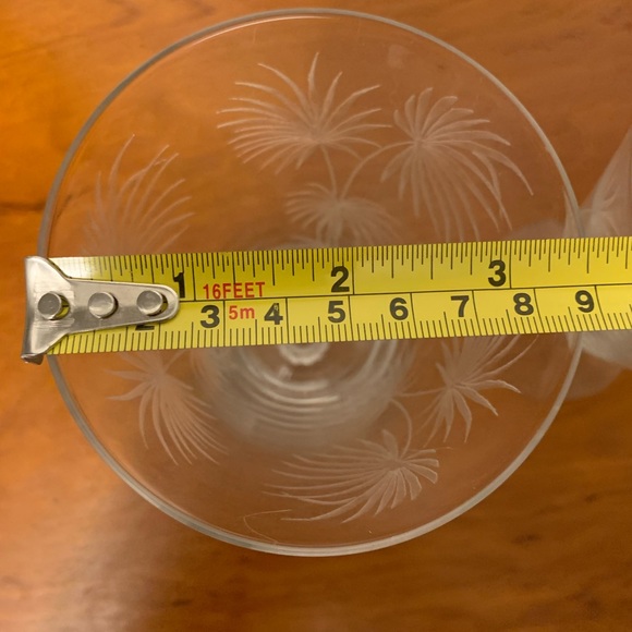 Vintage Fostoria Lido Iced Tea and Footed Tumblers - Picture 7 of 10